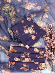 Premium Swiss Lawn 2025- ( D 22 )