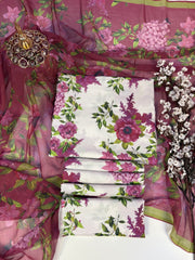 Premium Swiss Lawn 2025- ( D 18 )