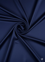 Premium Plain Silk ( 2 pieces - Navy Blue )