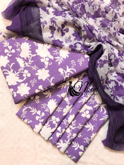 Premium Swiss Lawn 2025- Lilac Mist.