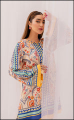 Premium Digital Printed Silk - Kaira