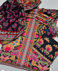 Black Suzani and Ethnic Fusion Blend