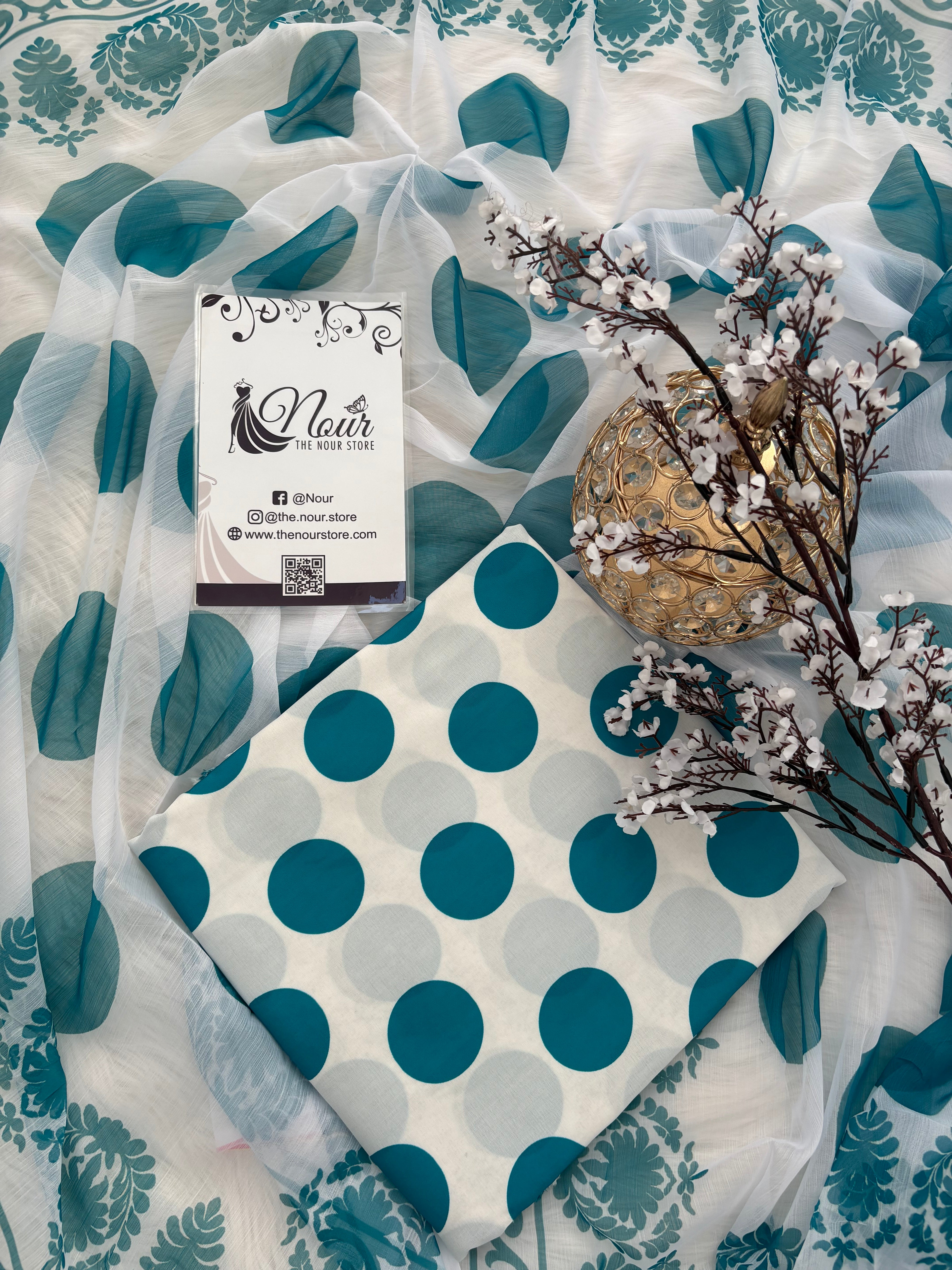 Swiss Lawn Polka Dots