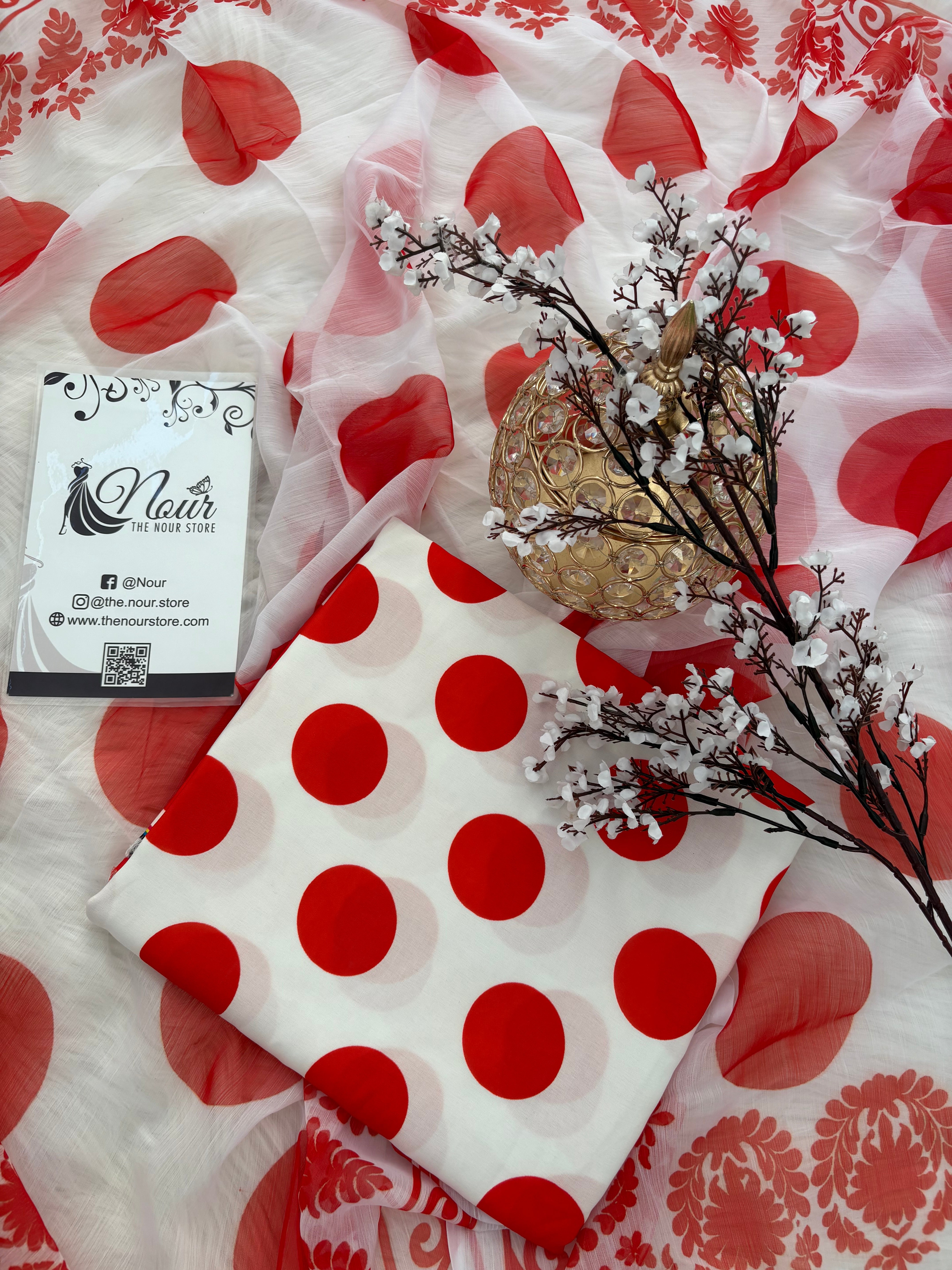 Swiss Lawn Polka Dots
