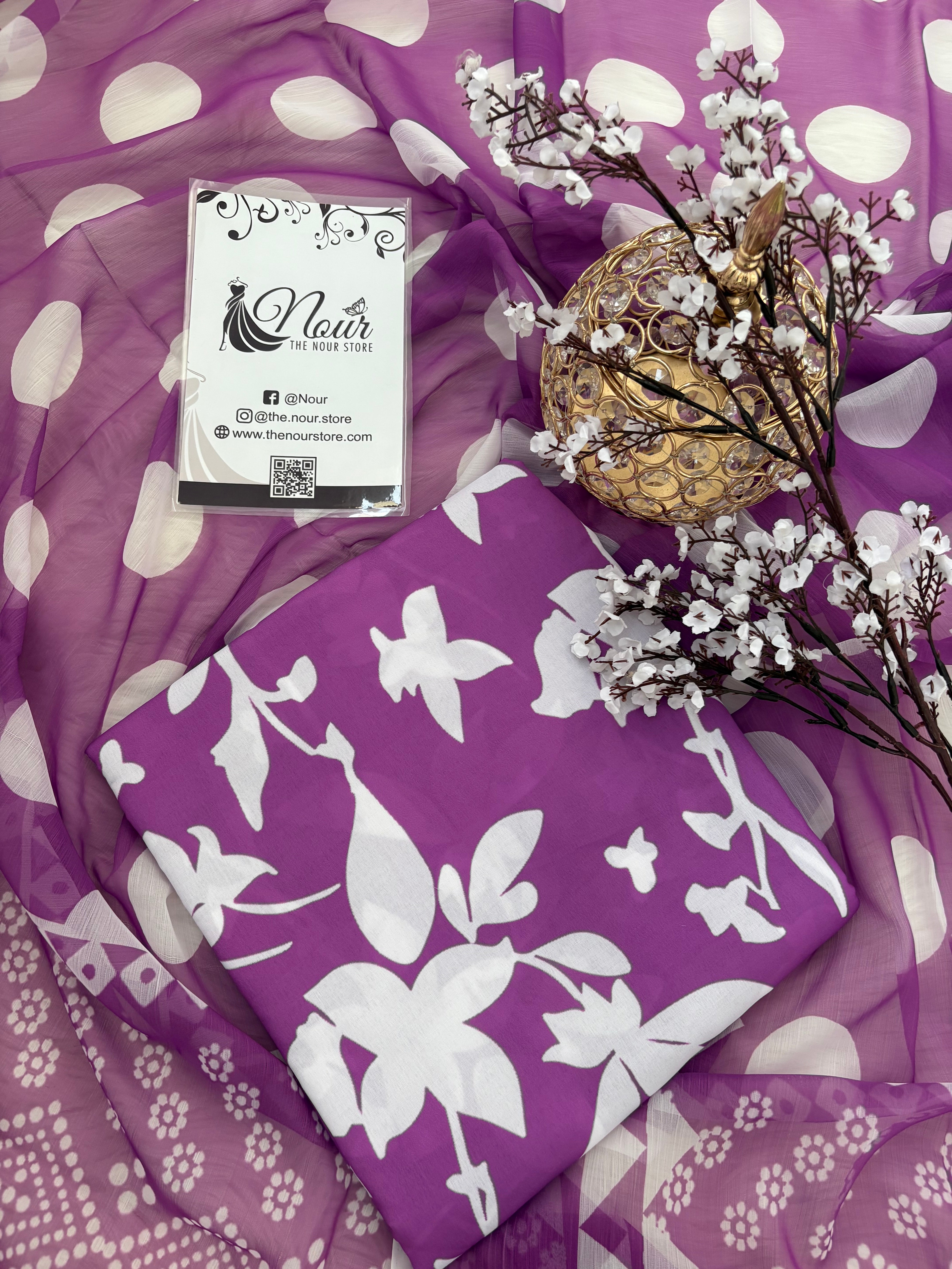 Swiss Lawn ( Lilac Mist 2 )