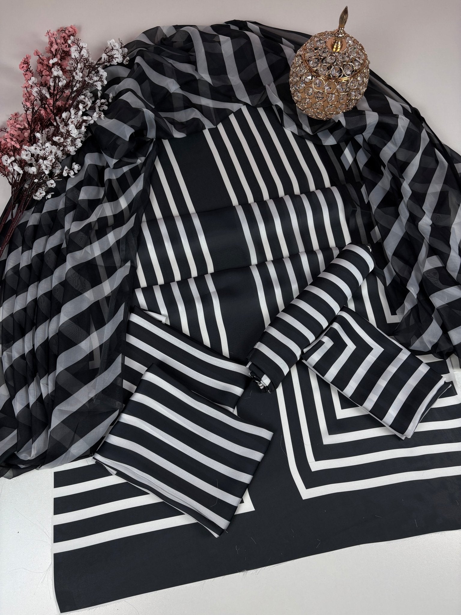 Premium Digital Printed Silk ( D-10 )