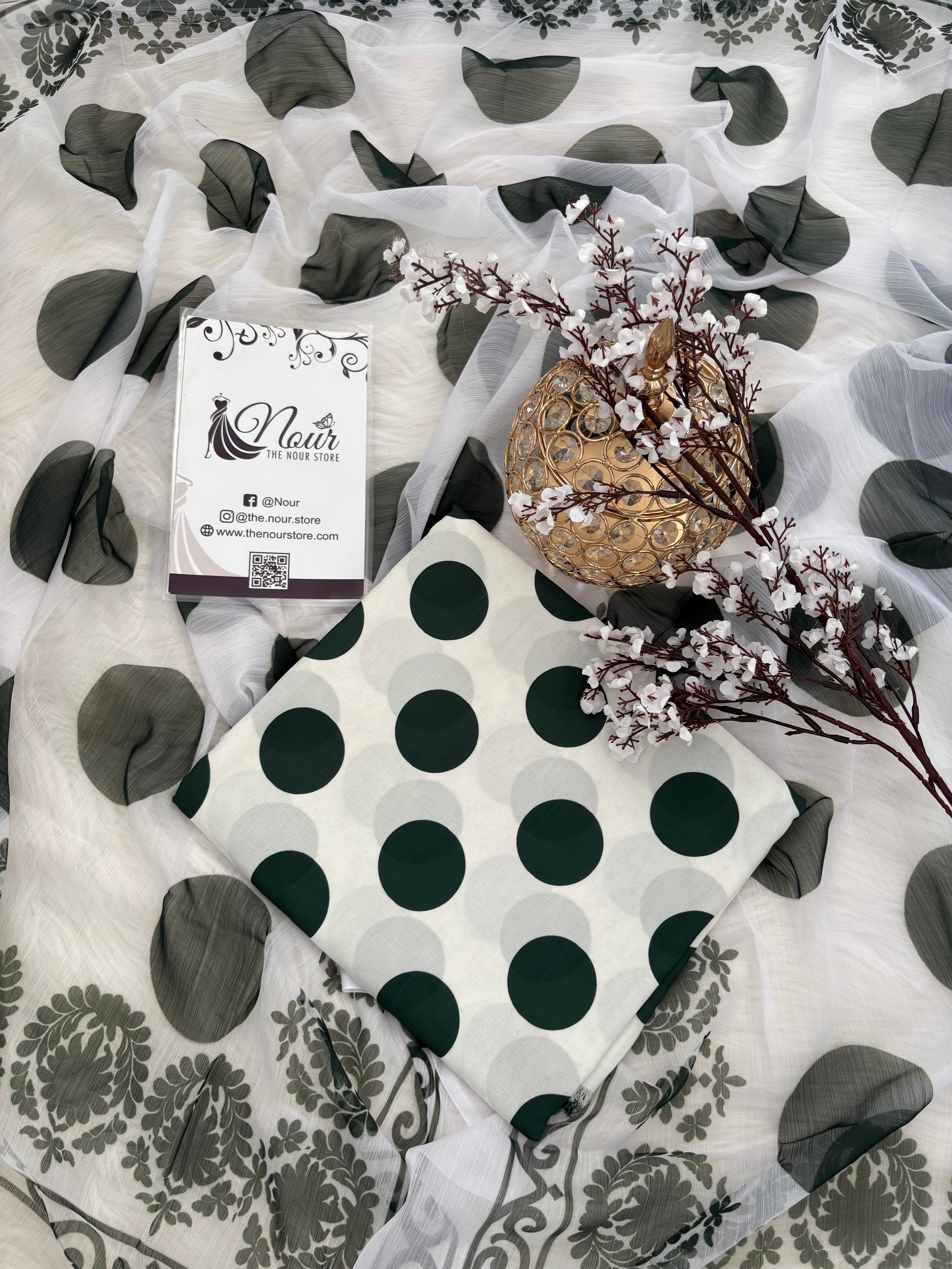 Swiss Lawn Polka Dots