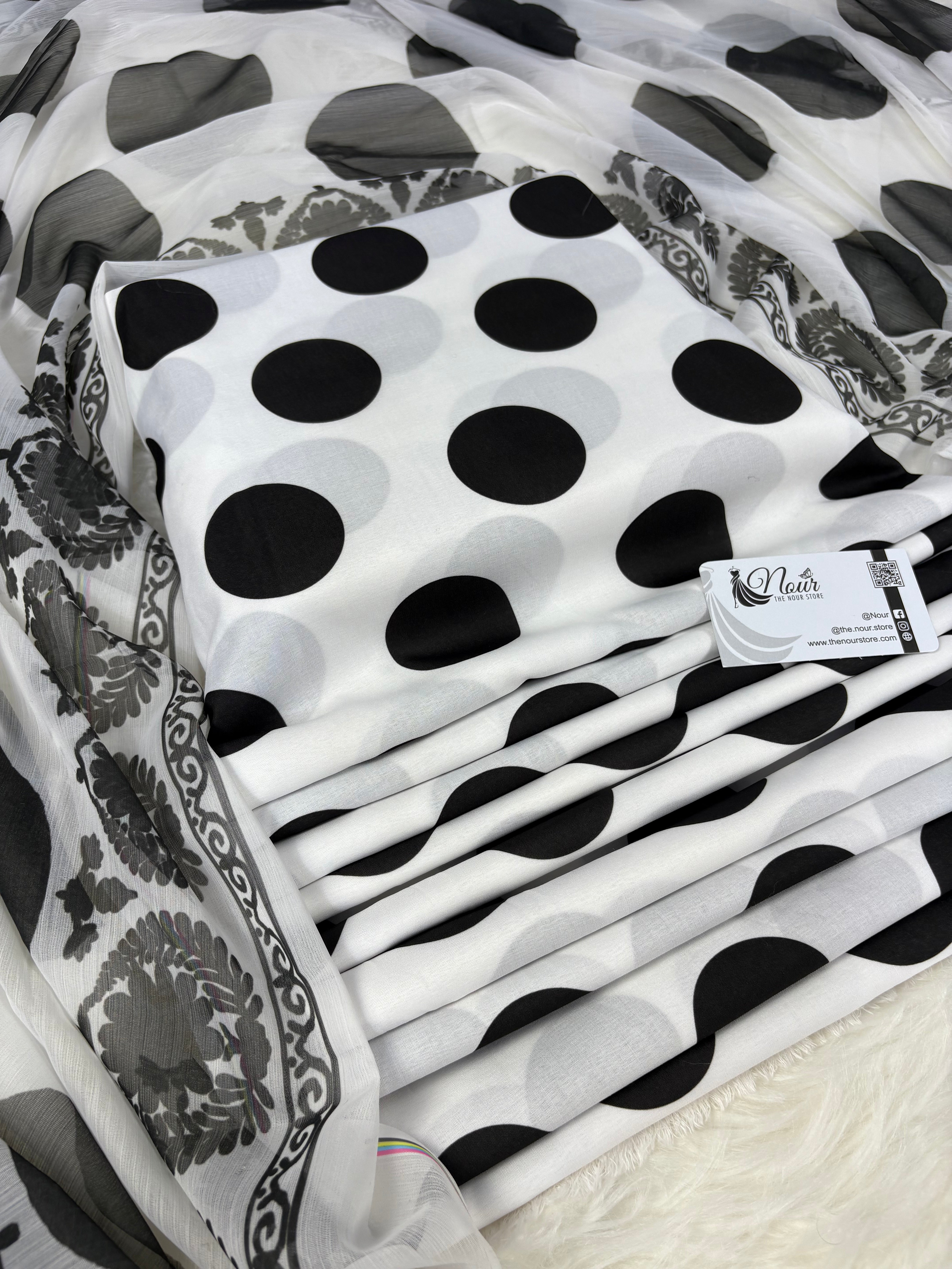 Swiss Lawn Polka Dots