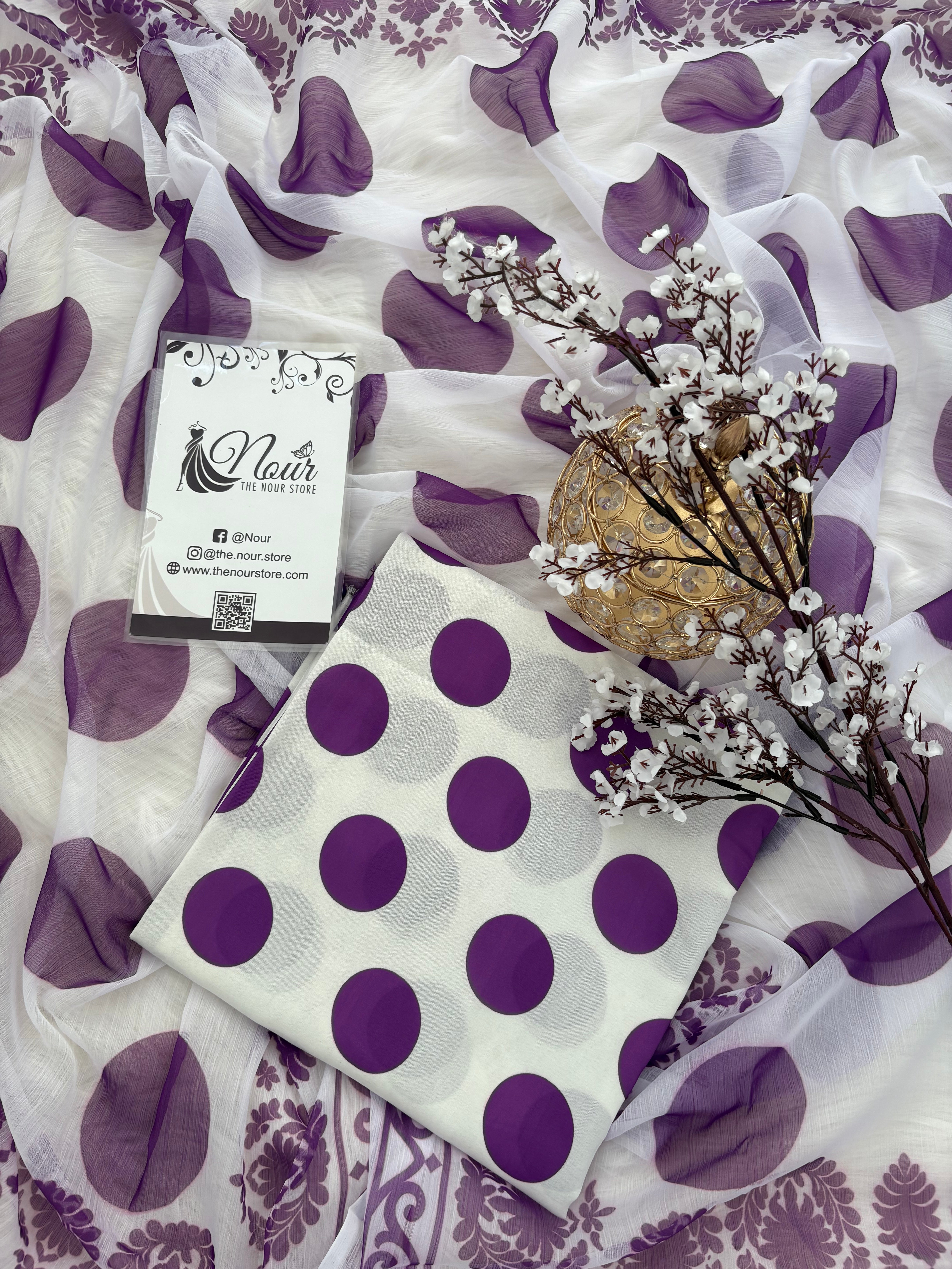 Swiss Lawn Polka Dots