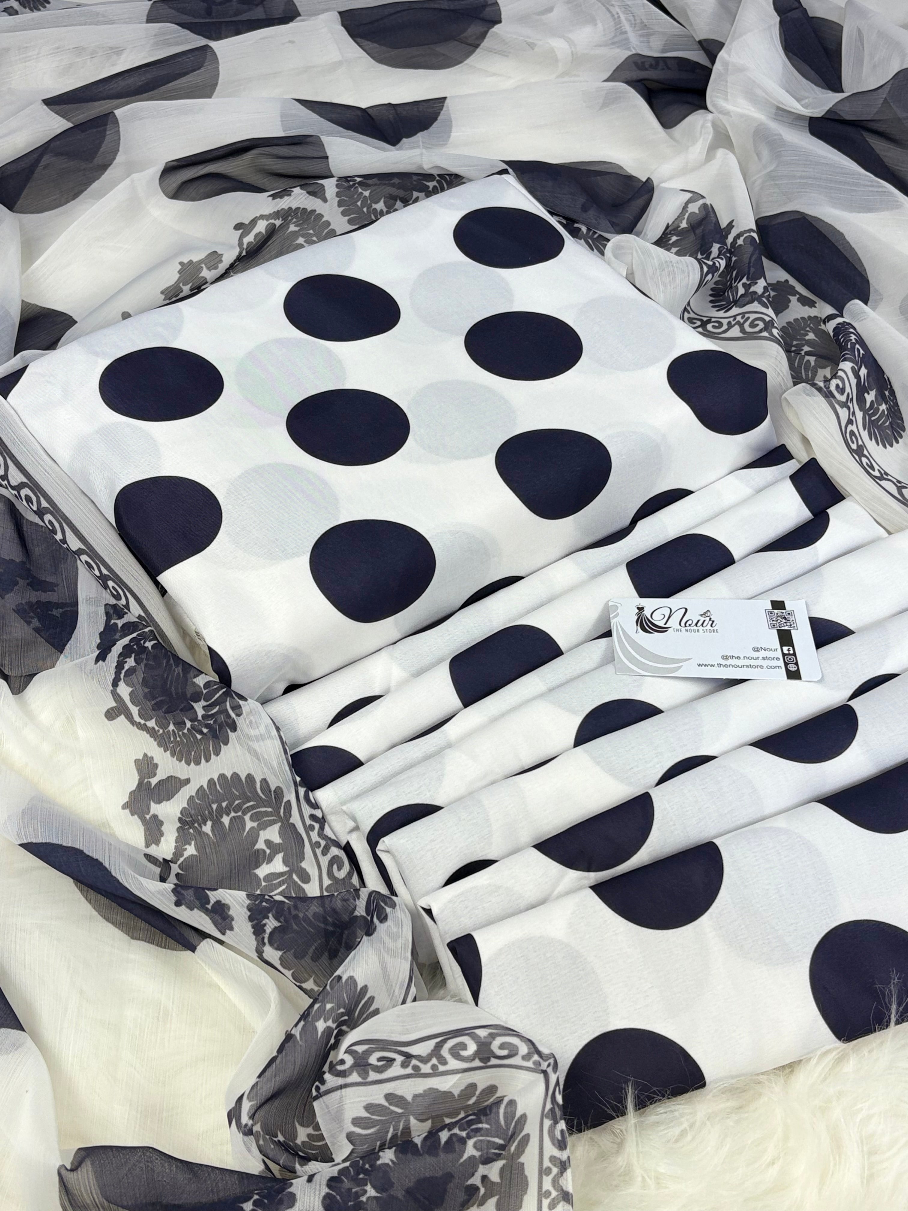 Swiss Lawn Polka Dots