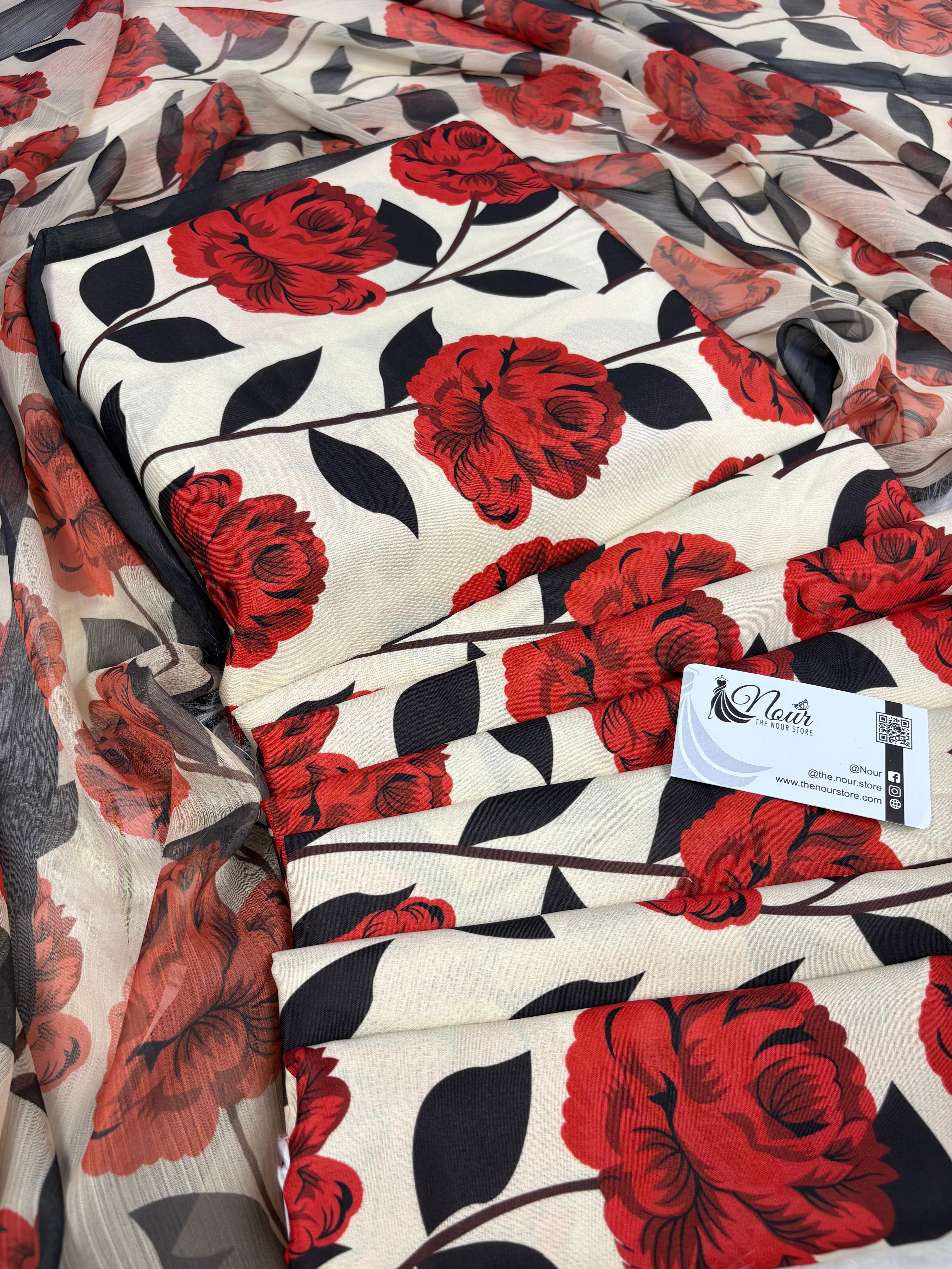Swiss Lawn ( Lulusar - Red )