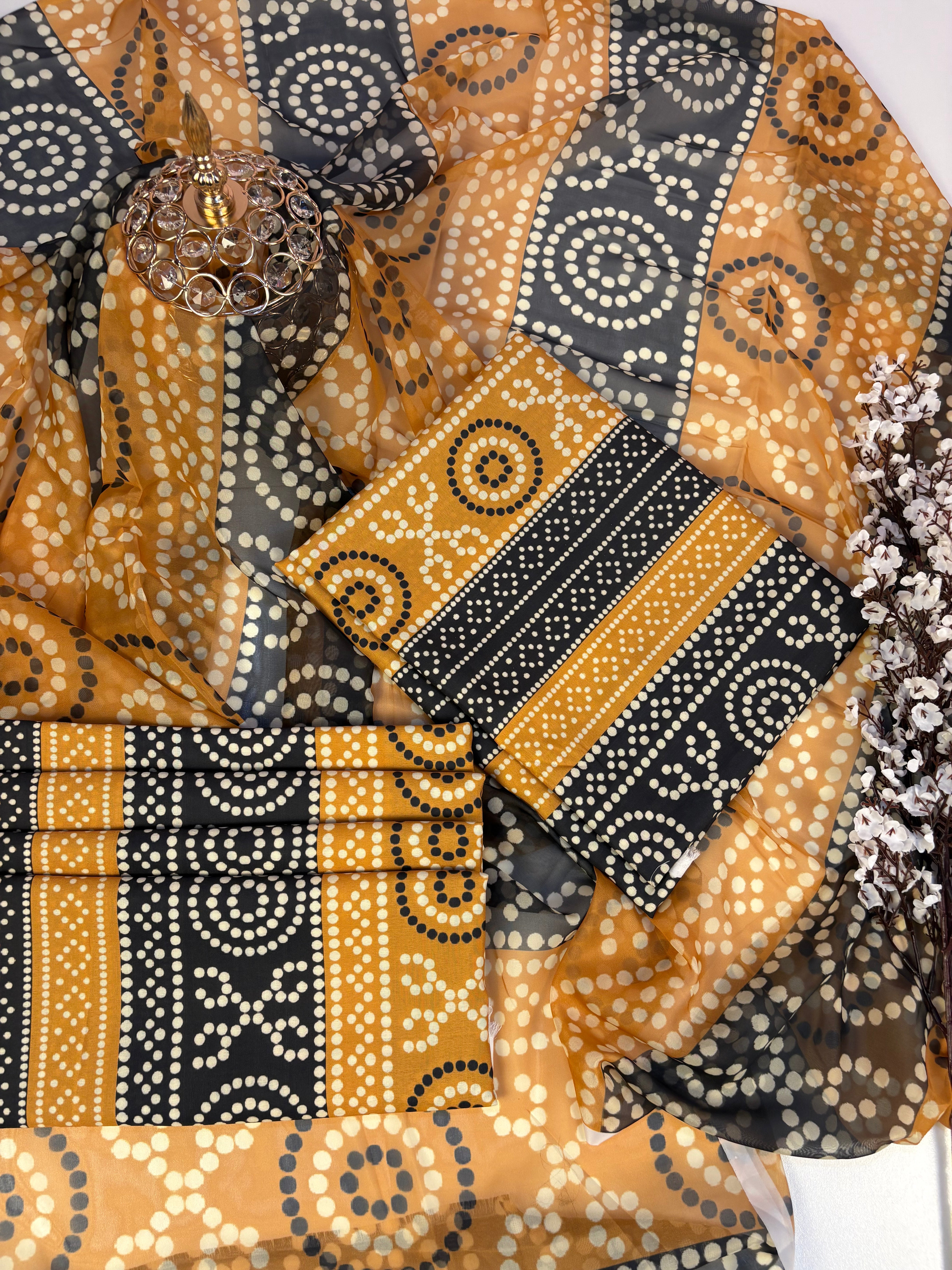 Premium Swiss Lawn 2025- ( D 21 )