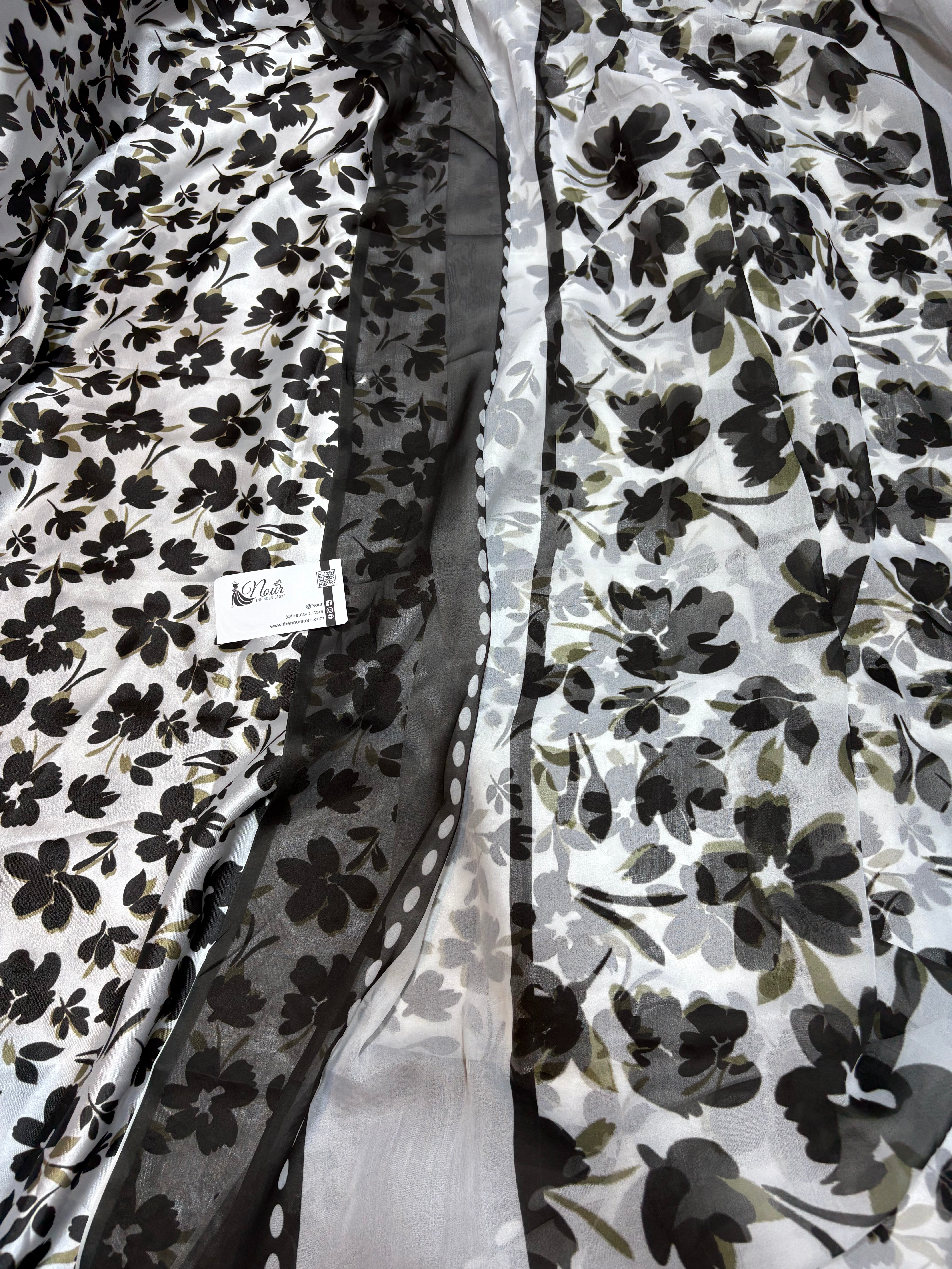 Premium Digital Printed Silk ( Classic Fusion )