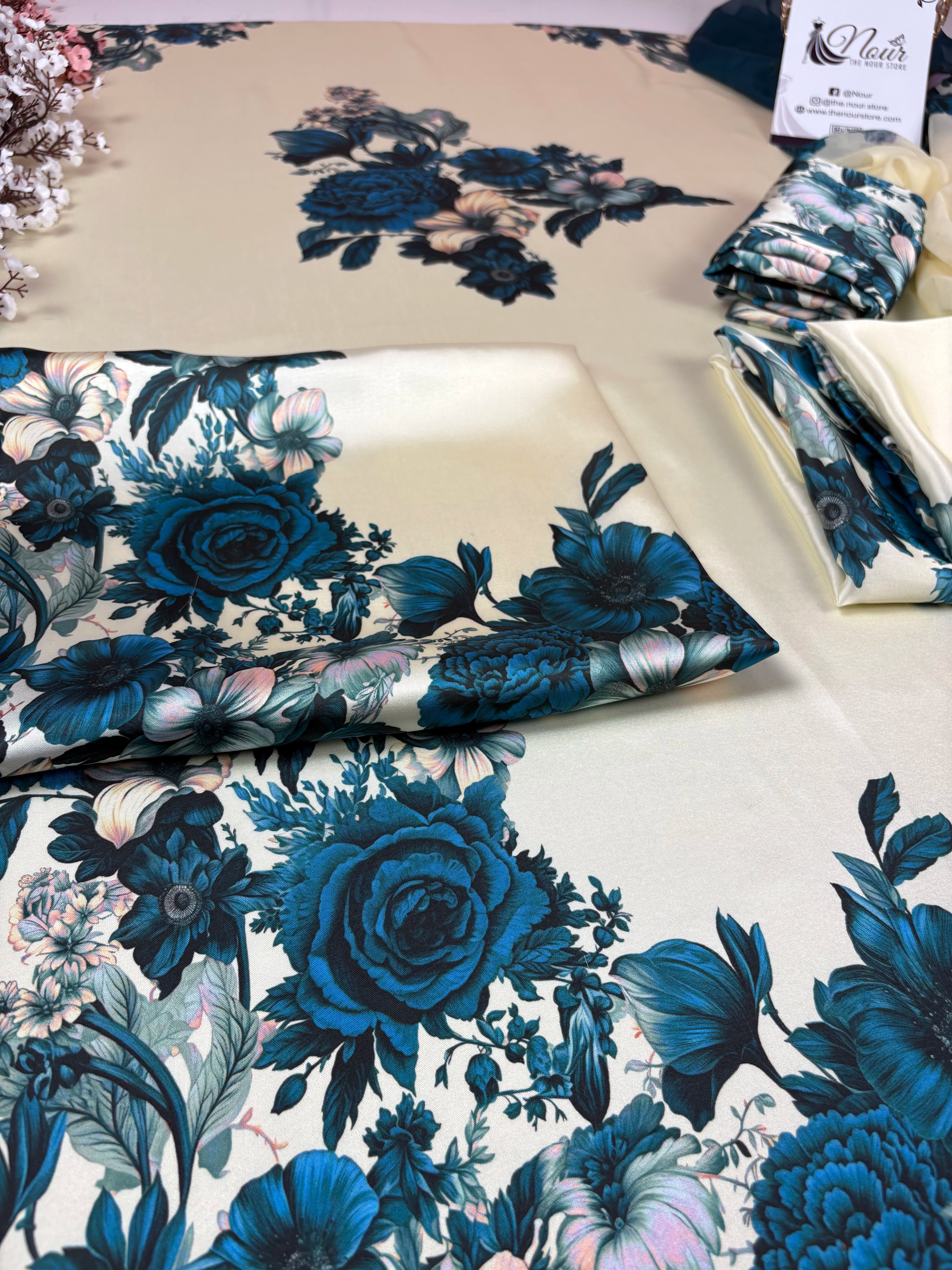Premium Digital Printed Silk ( D-12 )