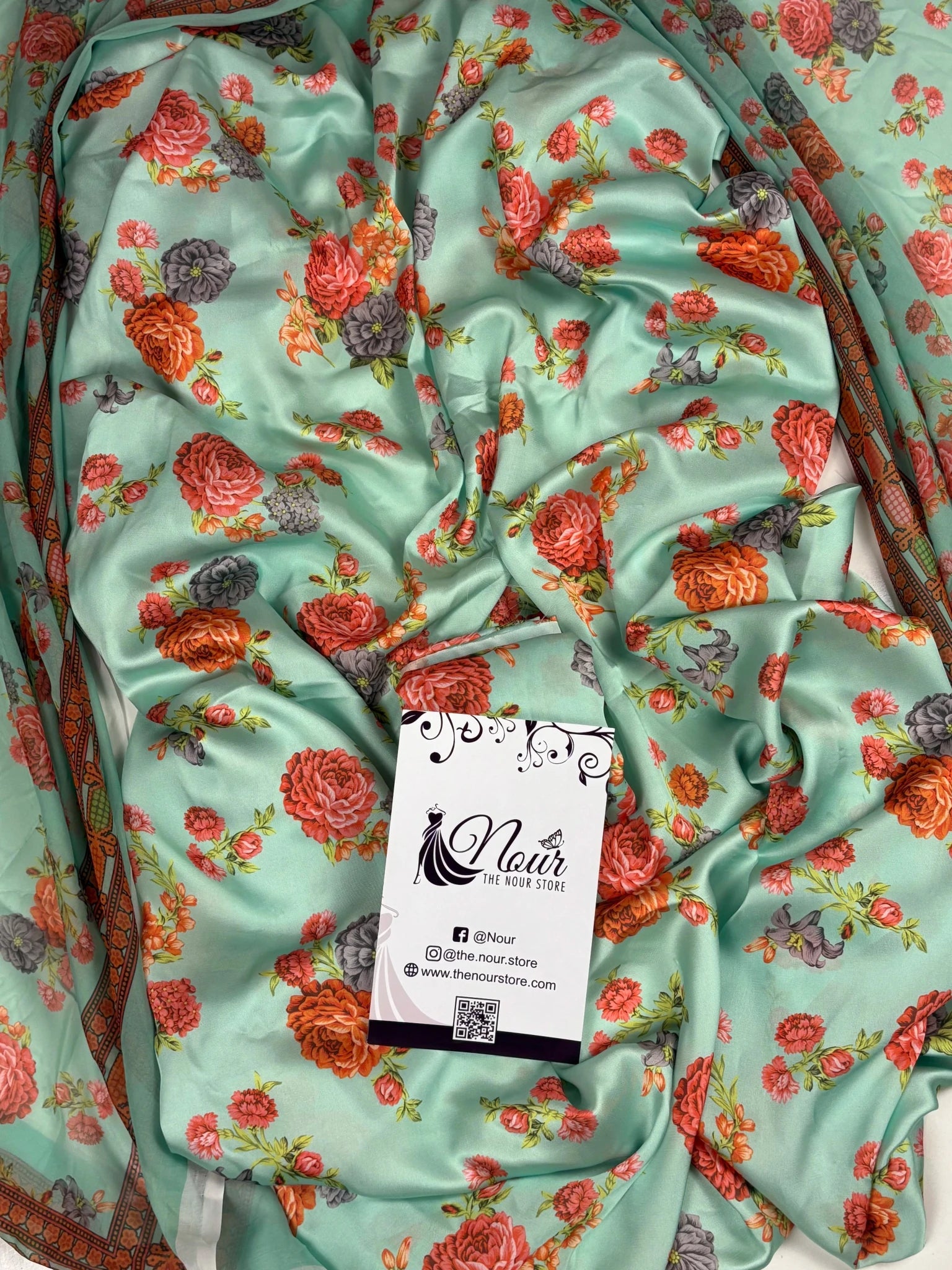 Premium Digital Printed Silk ( D-20 )