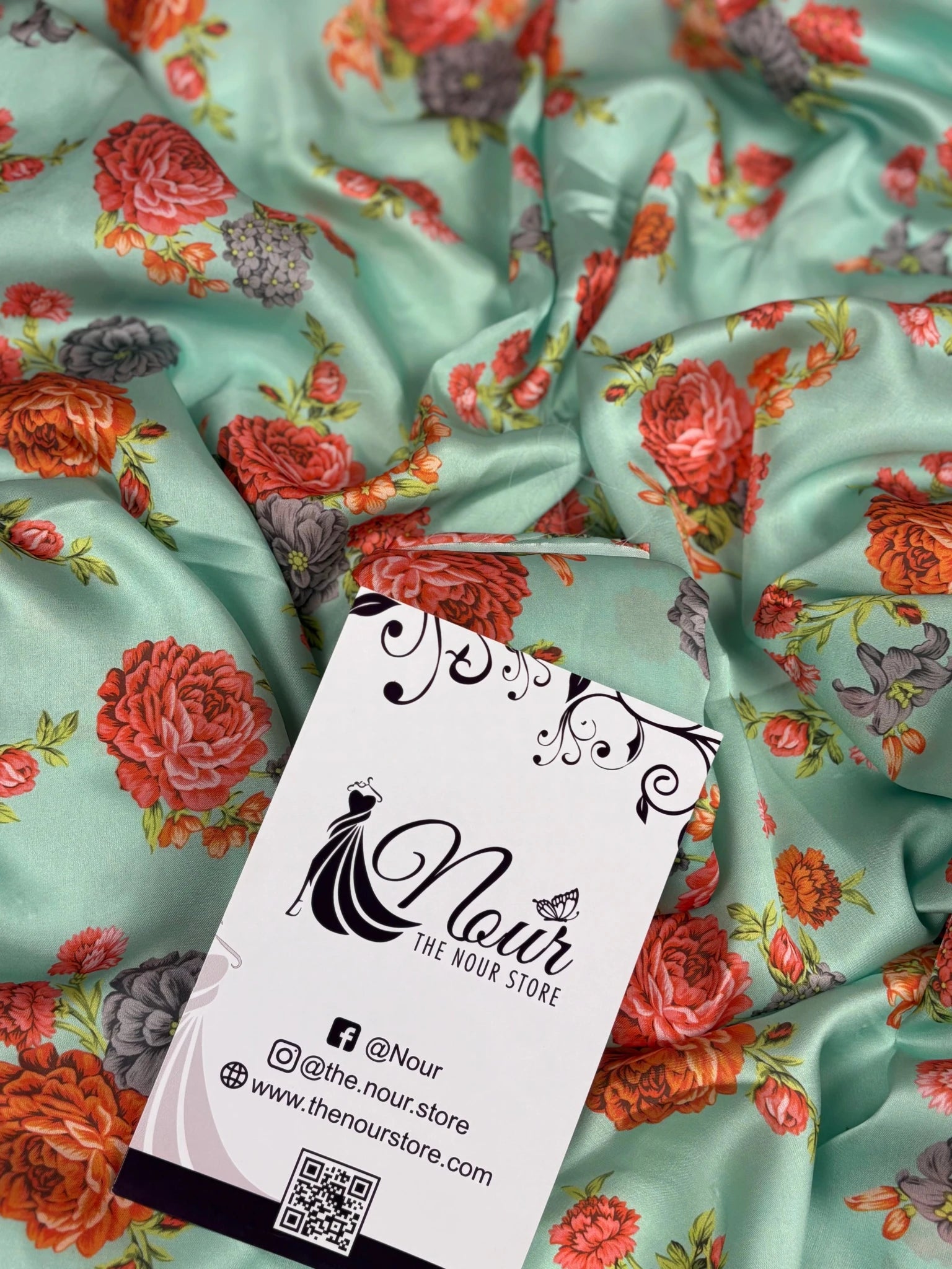 Premium Digital Printed Silk ( D-20 )
