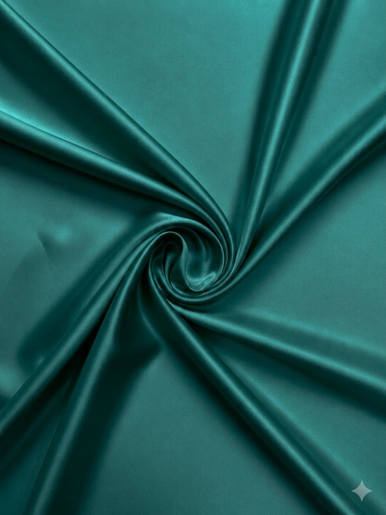 Premium Plain Silk ( 2 pieces - Sea Green )