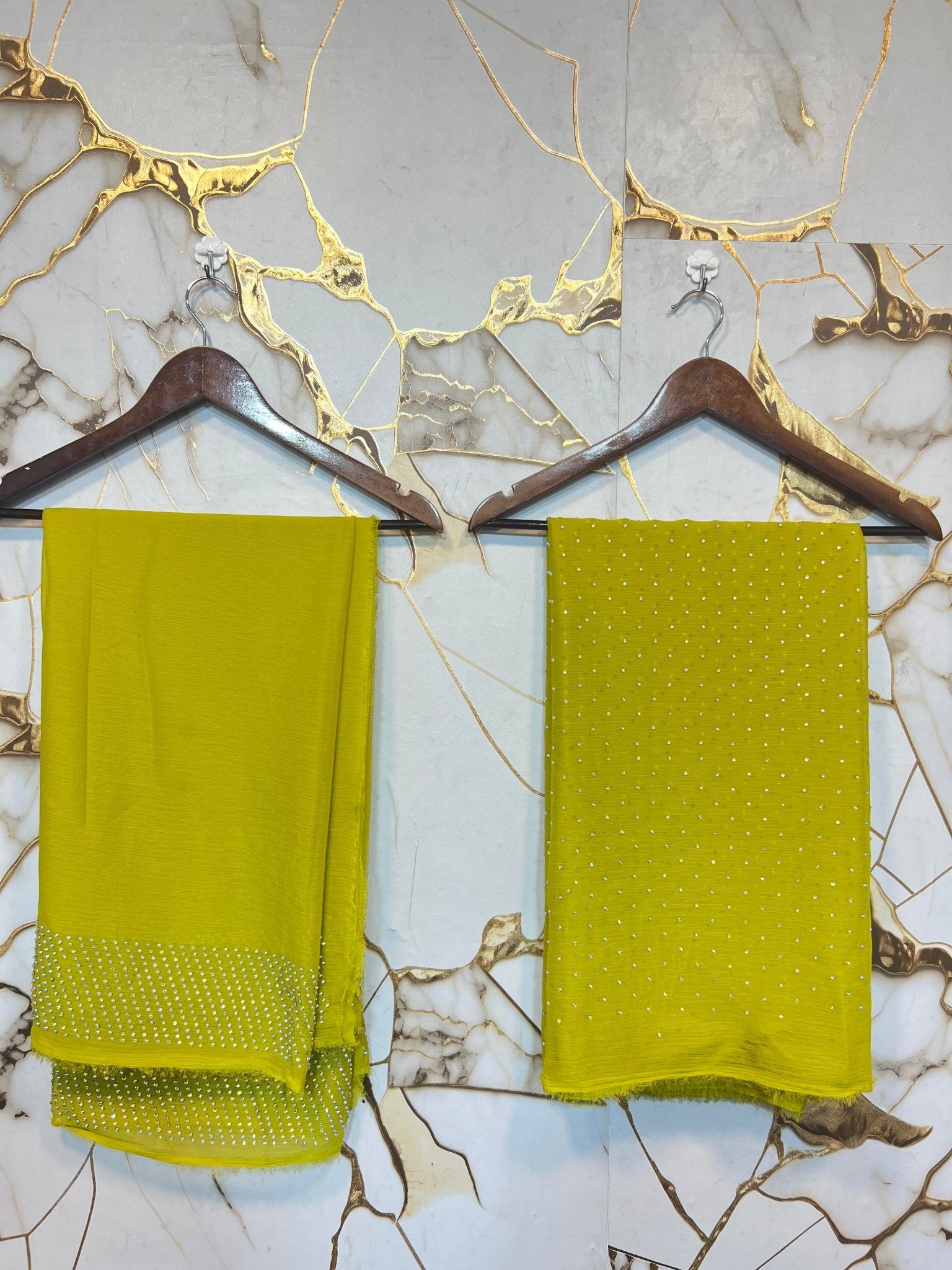 Twiligh Sparkle ( Unstiched 3PC Dress ) Dhani