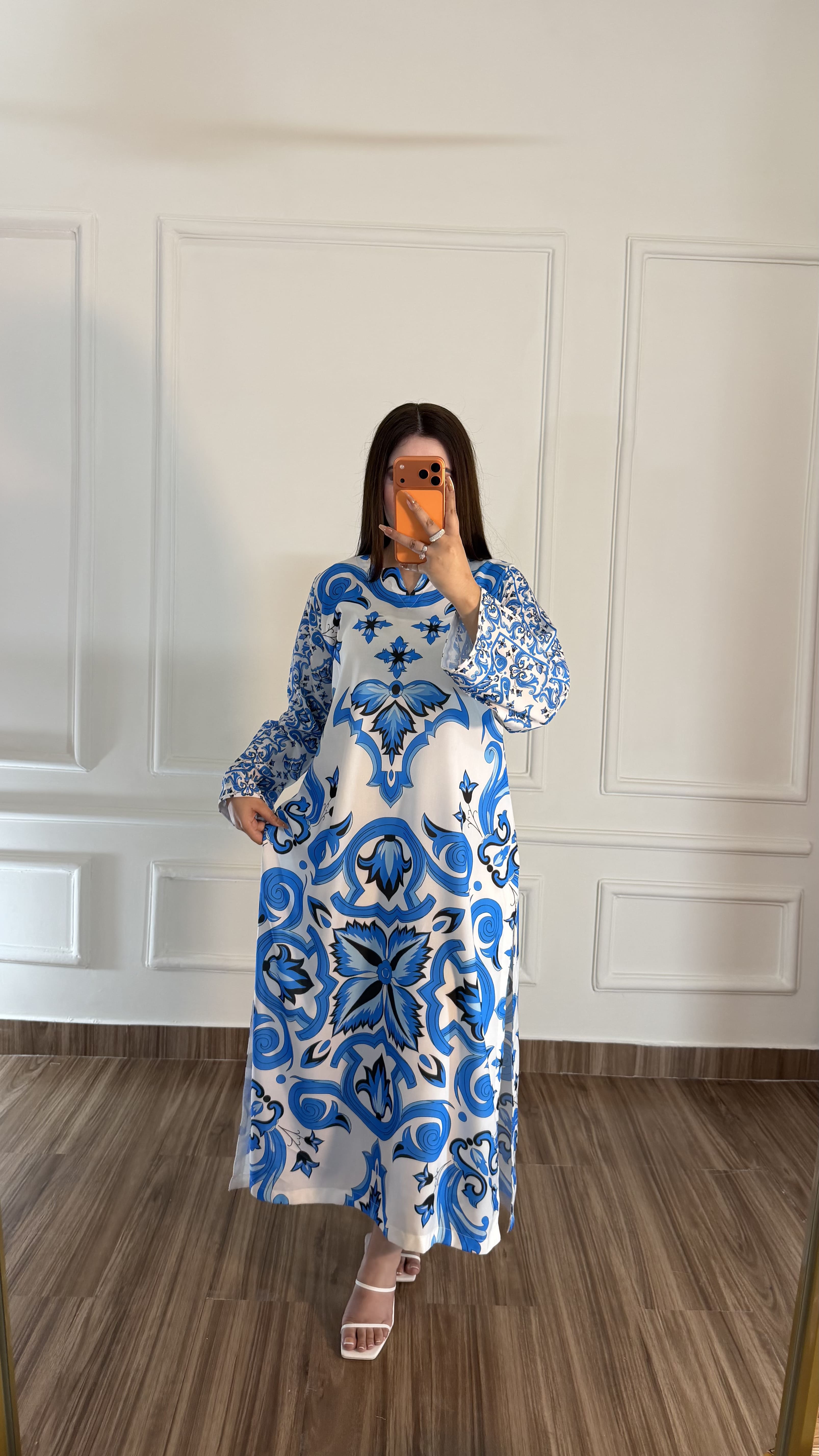 🦋Hania Amir Viral Kaftan ~ Unstitched 2PC Co-Ord-Sets