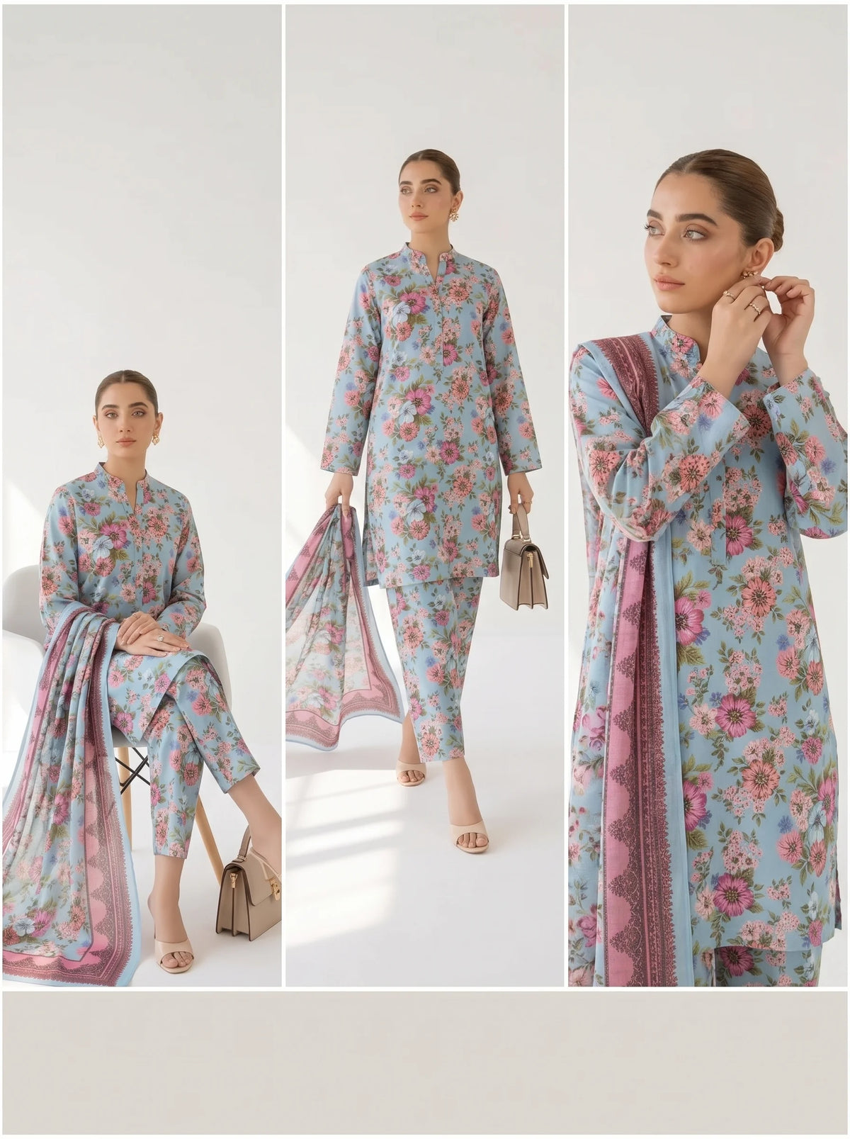 Premium Swiss Lawn 2025- ( D 6 )