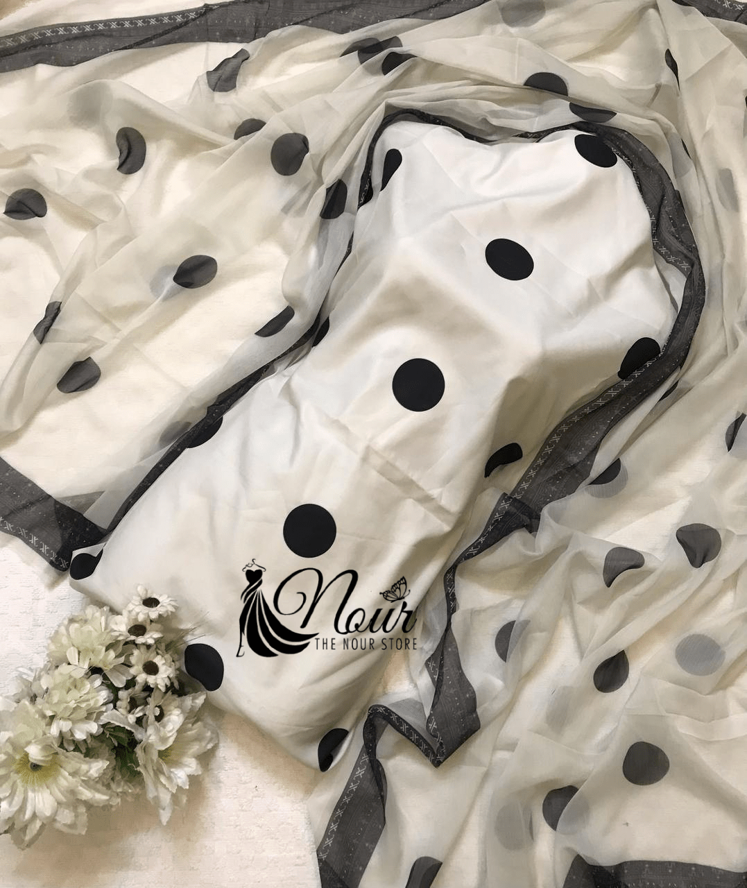 Digital Printed Silk 100% Polyster Unstitched 3pc- ( D 29 )