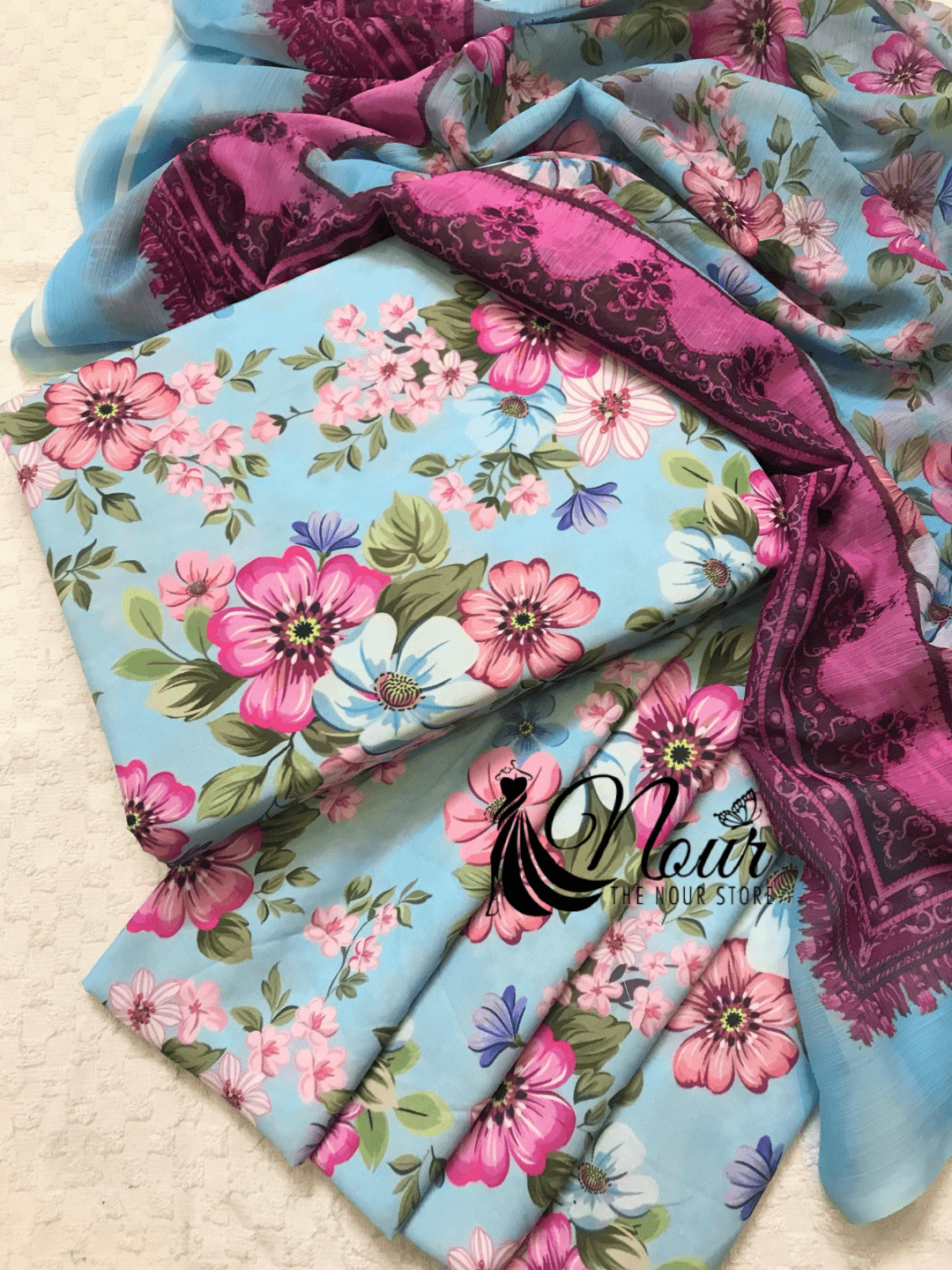 Premium Swiss Lawn 2025- ( D 6 )