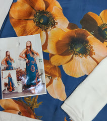 Printed Silk 2PCS