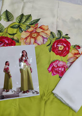 Printed Silk 2PCS