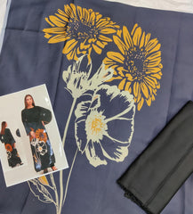 Printed Silk 2PCS