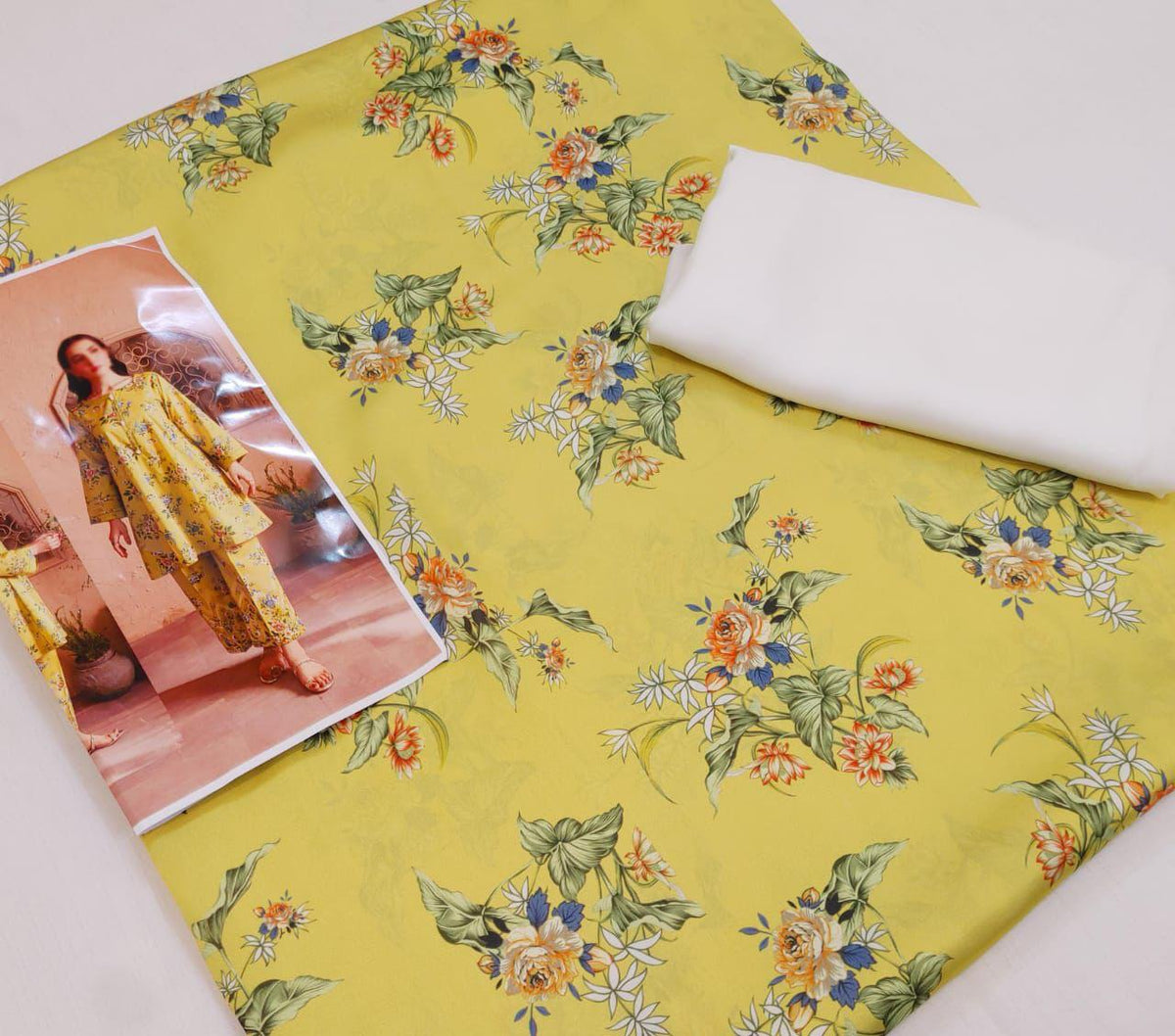 Printed Silk 2PCS