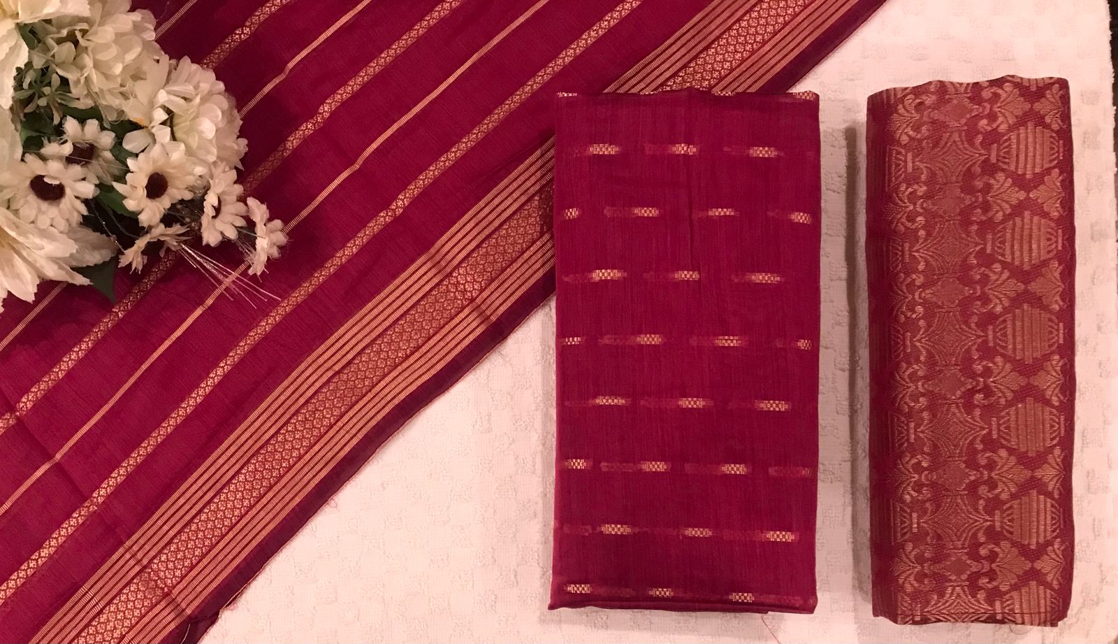 Jaquard Bindhi - Magenta